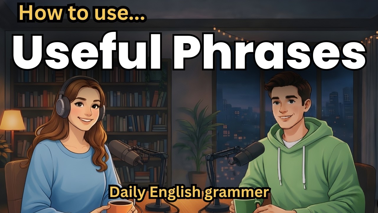 Daily Useful Phrases For Everyday English | Speak English Naturally | Podcast For beginners