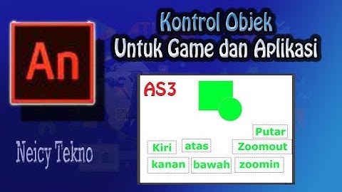 Script AS3 Untuk Menggerakan Objek (Kontrol Objek) di Adobe Animate CC