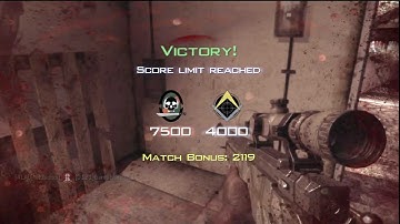 MW3 Triple Headshot Feed Game Winning Kill (HD)