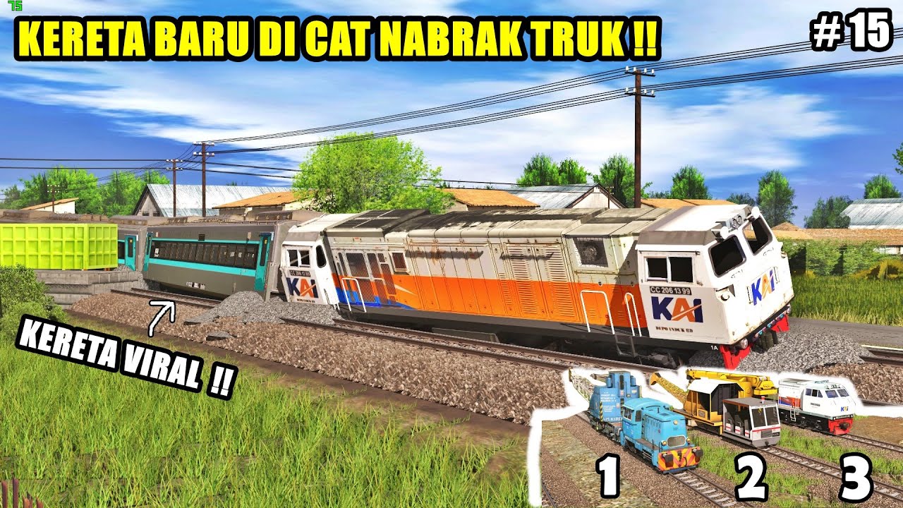 KERETA BARU DI CAT NABRAK TRUK - PENYELAMAT KERETA PART 15