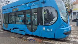 Trams Zagreb 3630 - ZET KONČAR 2404 tram line br.2 Okretište Črnomerec Zagreb. HR 