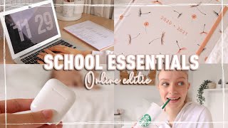 ONLINE SCHOOL ESSENTIALS *wat heb je nodig voor online les* 📝📚★ It's Jamie