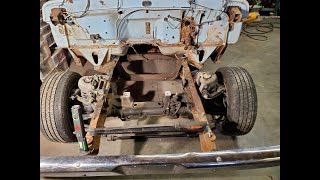 '69 Ford F100 crown vic swap Part 1