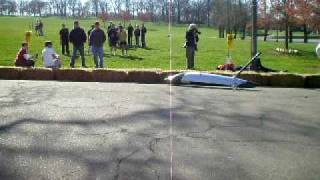 CMU Buggy 2009 Men's Prelims Spirit C crash in chute