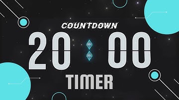 Stopwatch Timer 20 minutes | COUNTDOWN TIMER