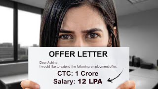 Reality Of A ₹1 CRORE SALARY Package | CTC vs Inhand