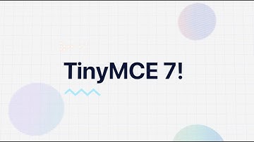 TinyMCE 7: Markdown, Revision History & Document Converters (Import Word, Export Word, Export PDF)