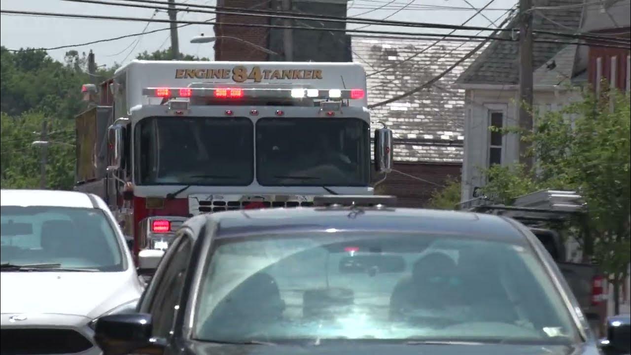 Union Bridge Fire Department Engine Tanker 84 YouTube