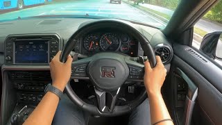 2019 Nissan GTR R35 ( Recaro Edition ) [ 550 HP ] POV Test Drive / Walkaround Review