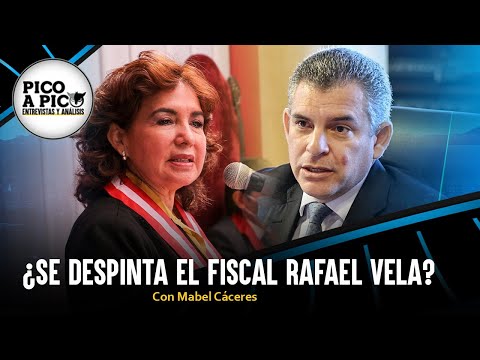 ¿Se despinta el fiscal Rafael Vela? | Pico a Pico con Mabel Cáceres