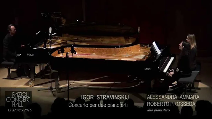 R. Prosseda - A. Ammara: Stravinskij, Concerto per...