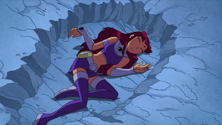Teen Titans Raven and Starfire Female Action Scenes Part 17