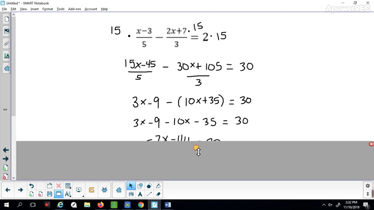 Unit 1 Exam Problem 7 - YouTube