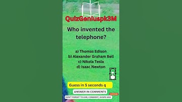 Who invented the telephone#quiz #puzzle #education #trivia questions