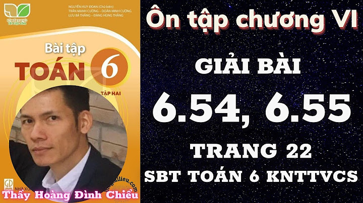 Bài tập toán 6 bài 36 trang 22 năm 2024