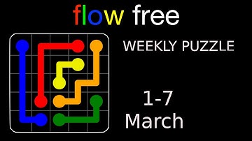 Flow free WEEKLY Puzzles, Pluses Challenge, 1-7 March - Gameplay Walkthrough (iOS & Android)