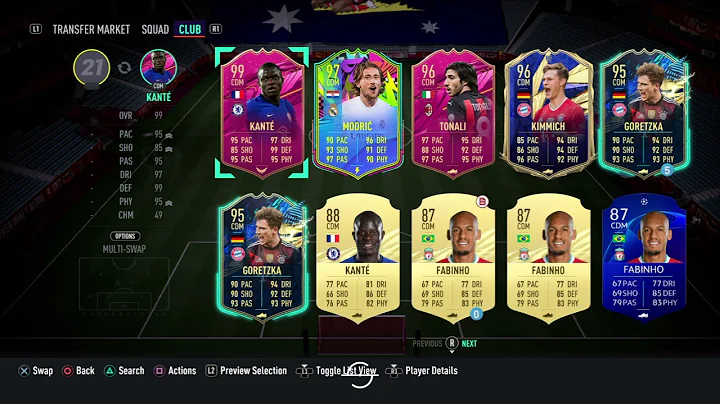 FIFA 21 endgame team