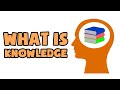 What is knowledge  explained in 2 min
