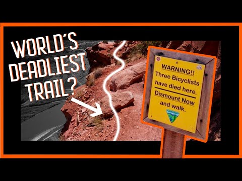 Why Would Anyone Ride This? - Portal Trail in Moab, Utah