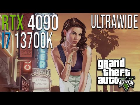 GTA V | RTX 4090 + I7 13700K | Ultra Settings | Ultrawide 3440x1440