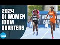 Womens 100m  2024 ncaa outdoor track and field east and west quarterfinals