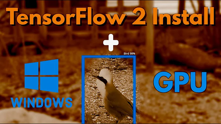 How to install Tensorflow 2.5 and CUDA 11.2 with a CPU and a GPU on Windows 10