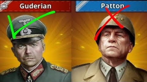 The WC4 Beginner GUIDE: What Generals should you buy?