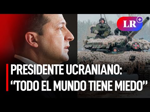 “Todos tienen miedo”: presidente ucraniano lamenta que dejaron a su país "solo" frente a Rusia | #LR