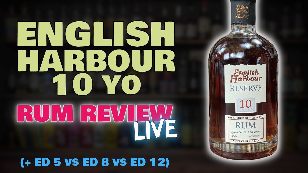English Harbour 10yo Rum Review - LIVE - YouTube