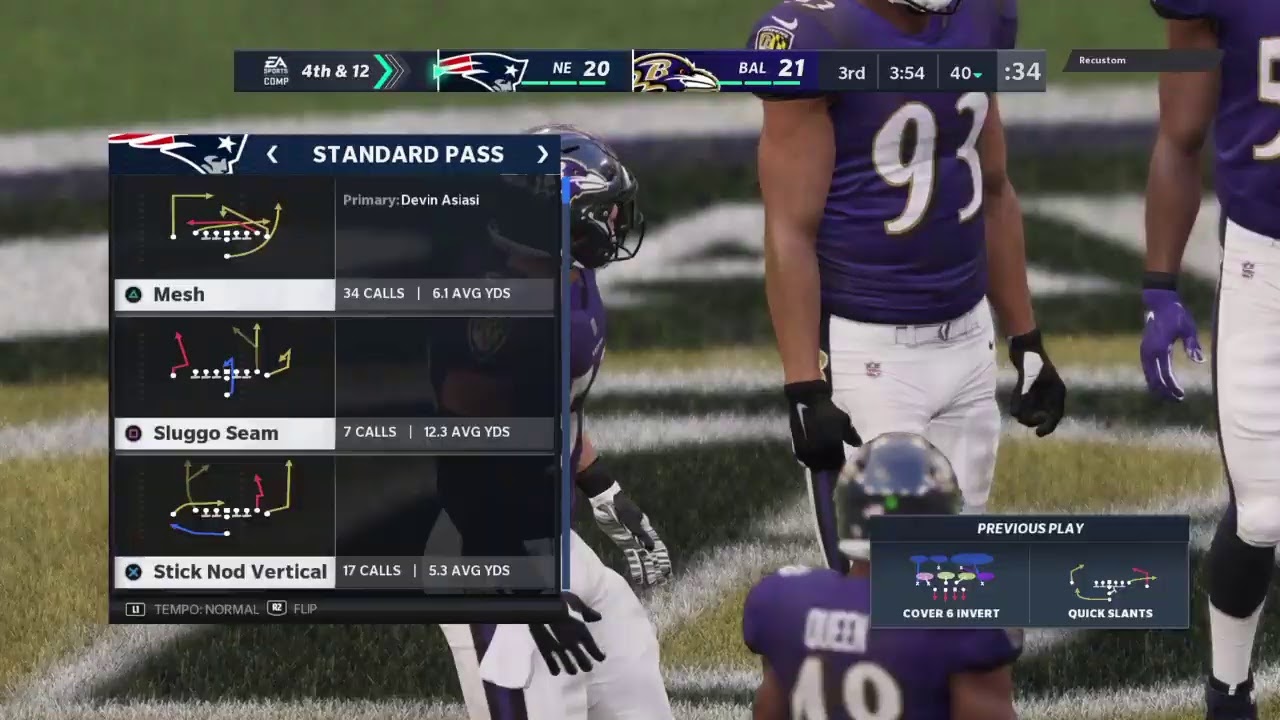 Madden 1v1 vs Recustom