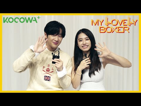 Entrevista exclusiva com Lee Sang Yeob &amp; Kim So Hye | My Lovely Boxer | KOCOWA+ [LEG PT-BR]