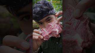 Melakukan MBG Di Tengah Hutan Asia.! #food #survival #camping #outdoors #bushcraft