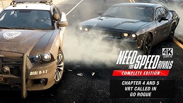 Need For Speed Rivals: Complete Edition Walkthrough | 4K 60FPS | COP: Chapter 4 - VRT Called In