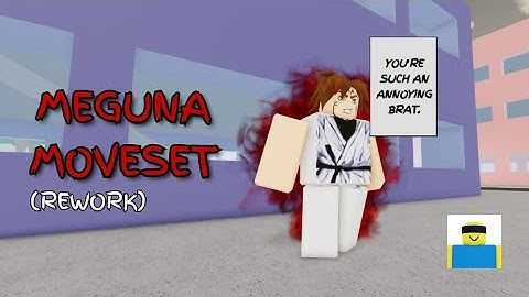 Meguna Moveset (Rework) || Jujutsu Shenanigans Skill Builder || Roblox