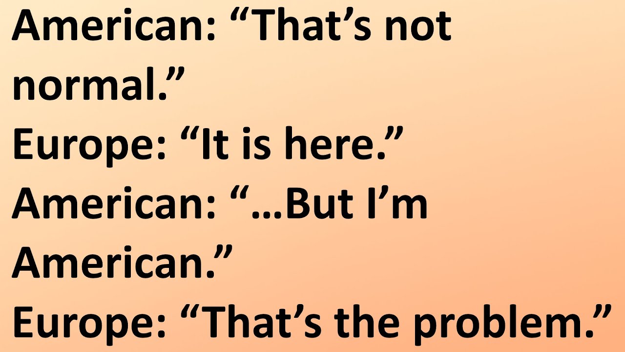 Americans vs. Europeans. Fight for land.
