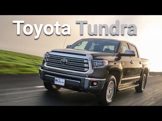 Toyota Tundra - only the emblem is Japanese - YouTube