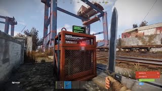 Unbelievable loot at the locked crate, Rust solo best time II نهب لا يصدق في الصندوق المغلق