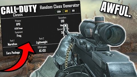Random Class Generator Nuke Challenge From HELL.. (MW2 2025)