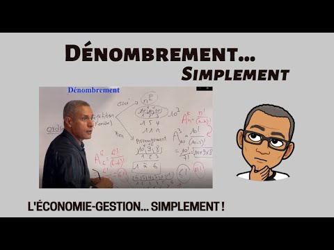Dénombrement... simplement :