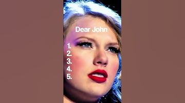 Blind rank these 5 Taylor Swift songs without knowing what’s next | DaylightSwiftie #taylorswift #fy