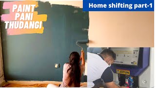 Home Shifting In Dubaipaint Pani Thudangivlog In Malanjana Karunday In My Life Malayalam