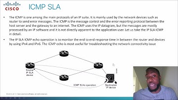 6.9a Configure and verify IP SLA - ICMP