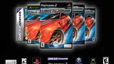 Need For Speed: Underground (PS2/Xbox/GC/GBA/PC) (2003) Video Game US Ad/Commercial (30
