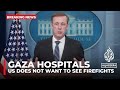 US does not want to see firefights in Gaza hospitals: Report