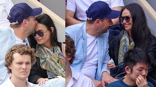 Career Overview Demi Moore gets an affectionate kiss from chef 'boyfriend' Daniel Humm