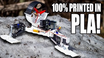 Fully 3D Printed RC SNO-SPEEDER!