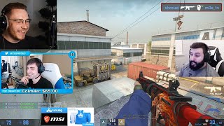 ohnepixel laughs at North America's funniest CSGO clips