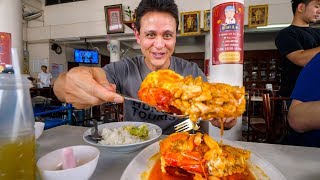 Huge DEEP FRIED River Shrimp - Thai Food at Legendary Kui Mong (กุ่ยหมง) Restaurant!
