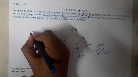 GATE CSE 2014 SET 2 Q ||Algorithms || GATE Insights Version: CSE