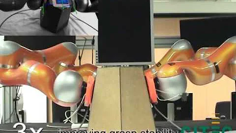 A Visuo-Tactile Control Framework for Manipulation and Exploration of Unknown Objects